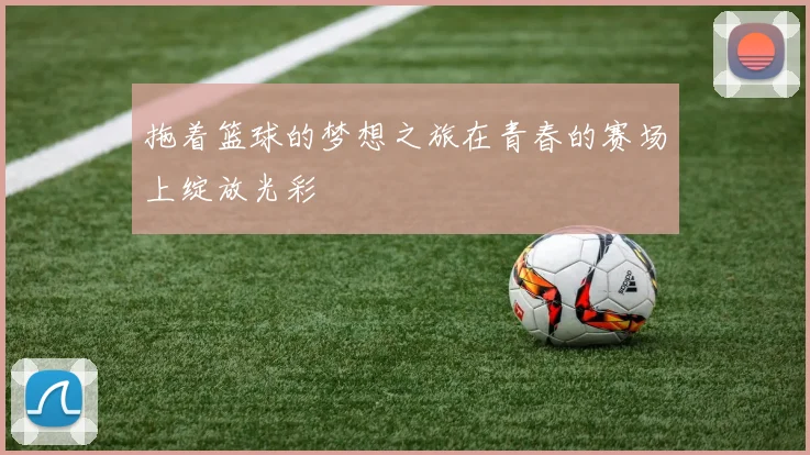 拖着篮球的梦想之旅在青春的赛场上绽放光彩